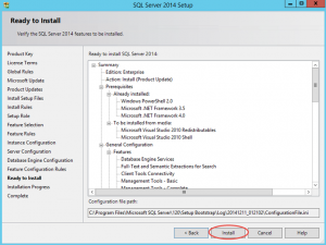 Ilustración 13 – Instalación de SQL Server | Inicio de Instalación propiamente dicha del Motor SQL Server y sus componentes seleccionados.