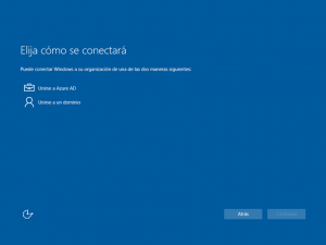 Ilustración 7 – Out-of-Box de Windows 10 en versión Enterprise.