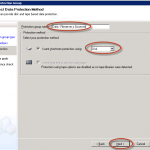Configuración de Grupo de Protección en System Center Data Protection Manager 2012 (DPM 2012)