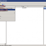 Ilustración 19 - Active Directory Domains and Trusts para transferir rol de Domain Naming.