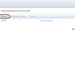 Ilustración 4 – Consola de Administración de Windows Intune: administración de administradores de servicio.