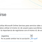 Ilustración 3 – Alta de suscripción Trial a través del Sitio Web de Windows Intune. Reutilización de una suscripción de Office 365 para interactuar con Windows Intune.