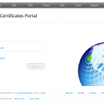 Ilustración 26 – Configuración de Dispositivos iOS para administrarlos a través de Windows Intune. Generación de Certificado Digital en el Portal de "Apple Push Certificate".