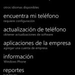 Ilustración 7 – Agregado de cuenta de Windows Intune para Administración Directa en un Windows Phone.