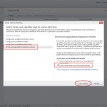 Ilustración 3 – Configuración de Directivas para Dispositivos desde Windows Intune.