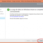 Ilustración 21 – Configuración de Dispositivos Windows Phone para administrarlos a través de Windows Intune. Publicación de aplicación firmada de ejemplo.