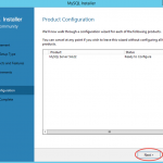 Ilustración 10 – Configuración de MySQL Server 5 en Windows Server | Inicio.