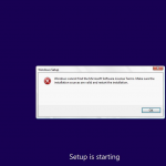 Imagen 1 - Error al instalar Windows Server 2012 R2