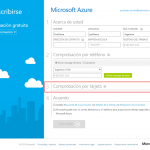 Ilustración 9 – Registro de una nueva suscripción completa de Azure para administrar un Directorio de Office 365: proceso de suscripción.