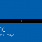 Ilustración 22 – Instalación de Windows 10 Build 10074. Primer inicio de sesión.