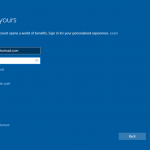 Ilustración 24 – Instalación de Windows 10 Build 10130. OOBE de Windows 10 Professional. Creación de cuenta local para inicio de sesión.